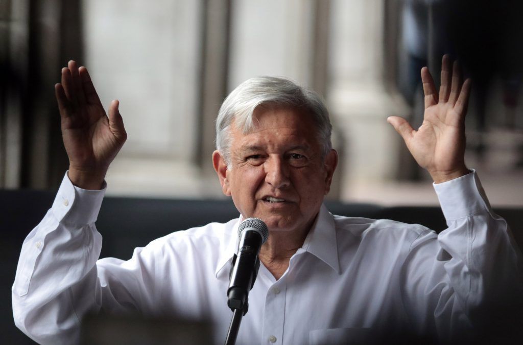 Andrés Manuel López Obrador, presidente electo de México
